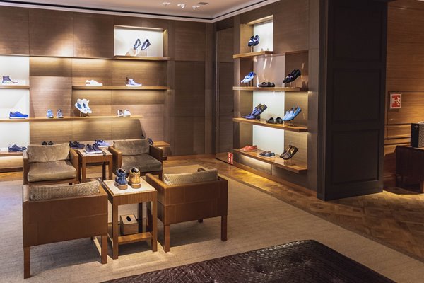 Picture of shoe showroom