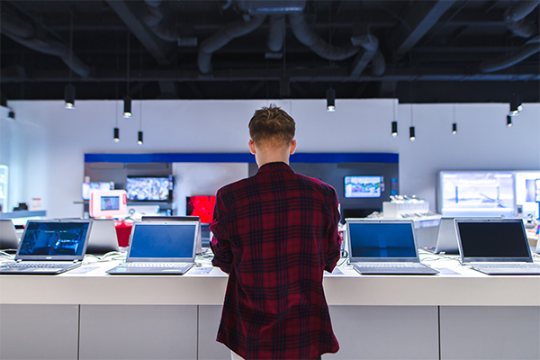 Individuelle Suche nach einem Computer