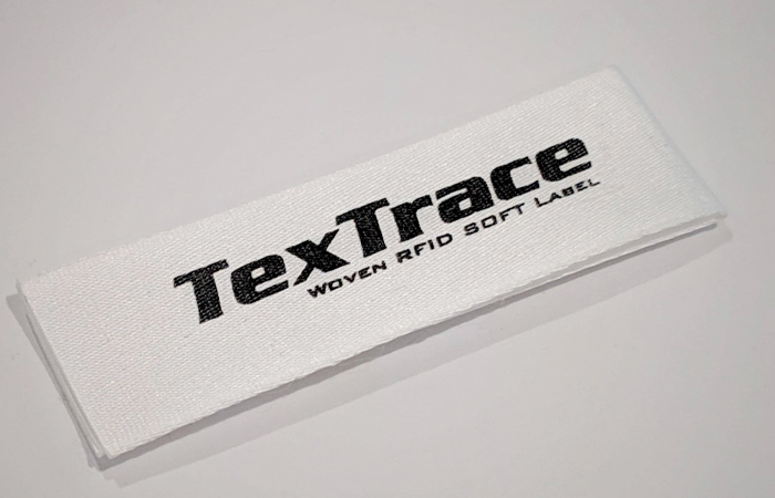 TexTrace Woven RFID Soft Label for wearable technology at NRF 2019