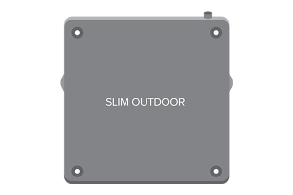 Slim-Outdoor アンテナのイラスト 