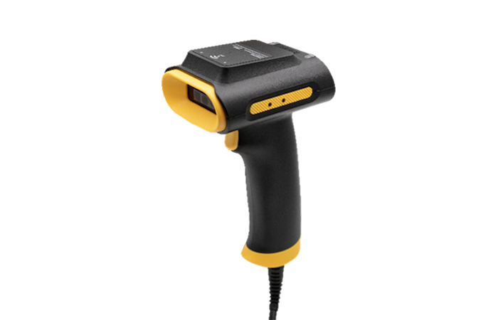 Chainway SR160 handheld RFID reader with black and yellow detailing, symbolizing Impinj's dedication to user-friendly technology