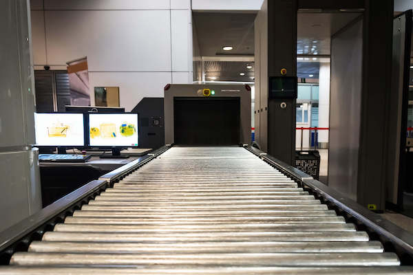 photo-of-airport-security-checkpoint-belt