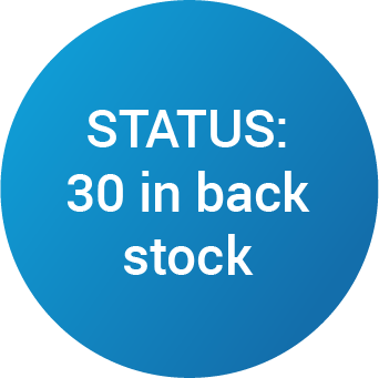 Status: 30 in back stock