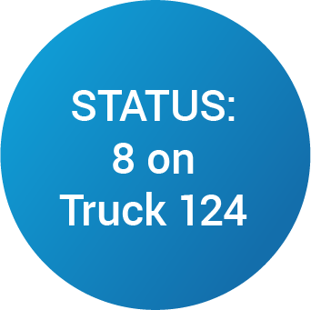 Status: 8 on Truck 124