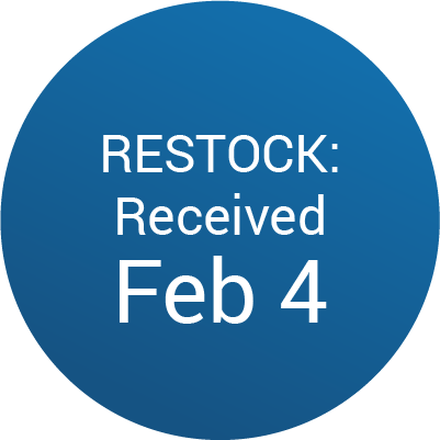 Restock: Received Feb 4