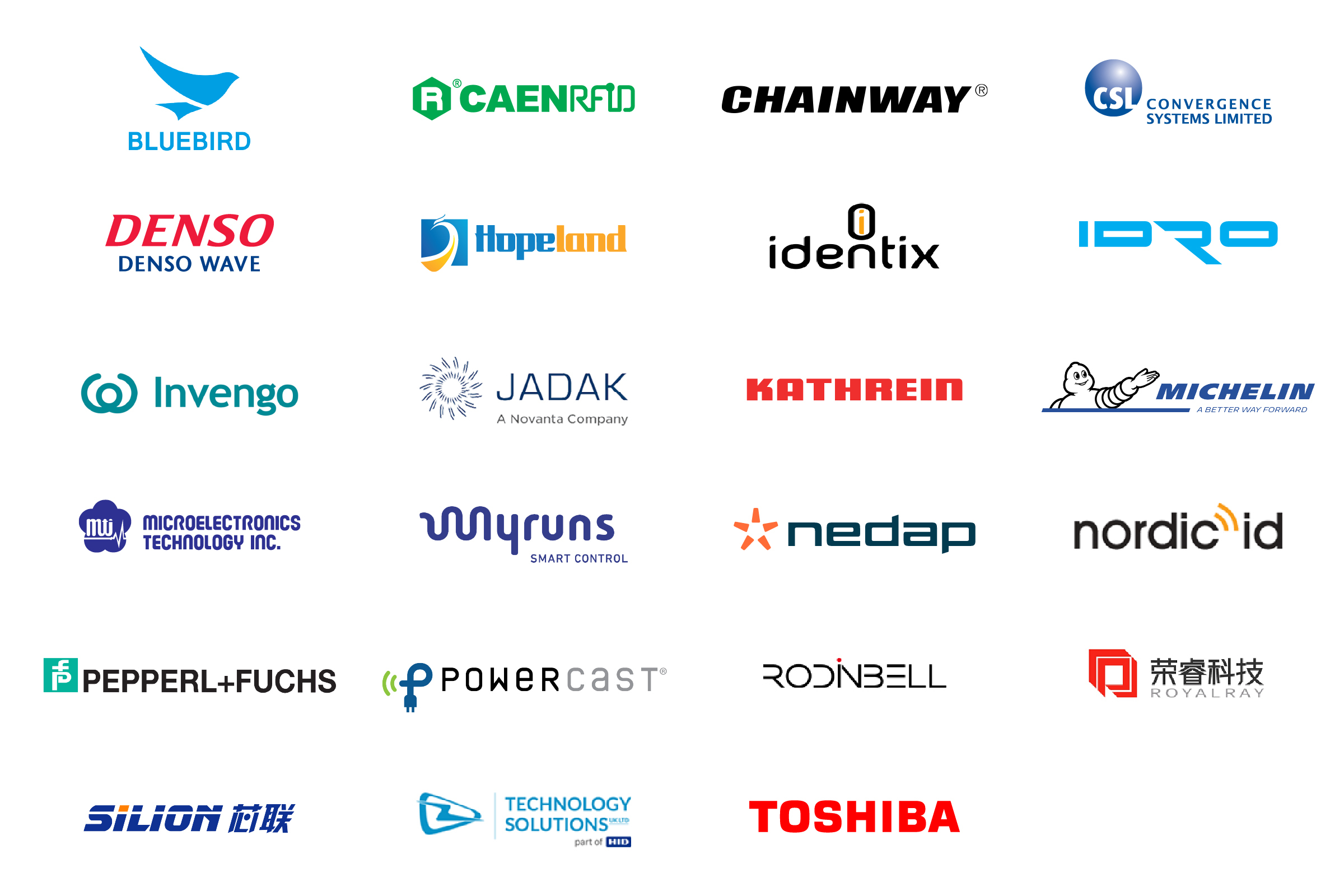 The image showcases a collection of logos from various prominent technology companies, indicating a partnership
